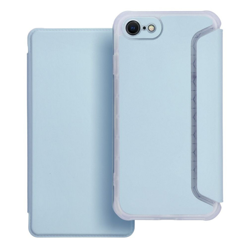 Apple iPhone 7 Book Handytaschen Piano Book Hellblau 