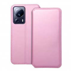 XIAOMI 13 Lite Book Handytaschen Dual Pocket book Hell-Pink 