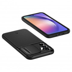 Samsung Galaxy A54 Hülle Spigen Optik Armor Schwarz 