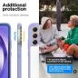 Samsung Galaxy A54 Hülle Spigen Ultra Hybrid Kristallklar  Unglaubliches Violett 