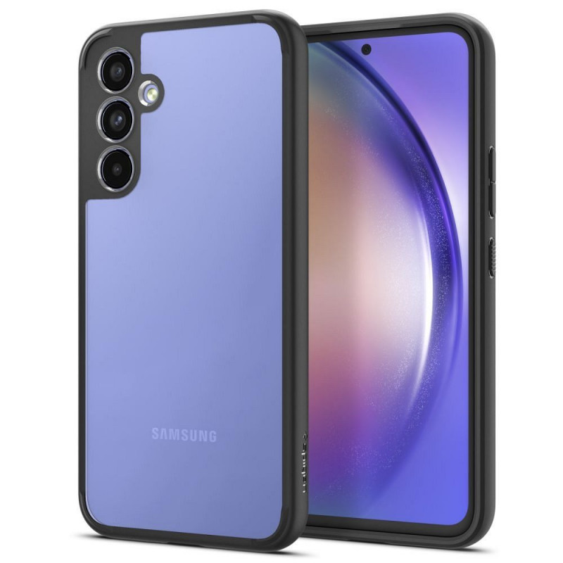 Samsung Galaxy A54 Hülle Spigen Ultra Hybrid Kristallklar  Matt Schwarz 