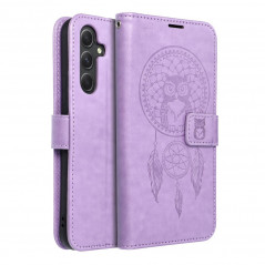 Samsung Galaxy A54 Book Handytaschen MEZZO Book Traumfänger  Lila (Purple) 