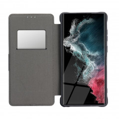 Samsung Galaxy A14 LTE Book Handytaschen Razor Book Kohlenstoff-Faser, Kohlenstoffmuster  Dunkelgrün 