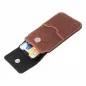 Apple iPhone 6 6S Universaletui, Gürtelholster ROYAL - Leather universal flap pocket Braun 