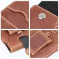 Apple iPhone 11 Universaletui, Gürtelholster ROYAL - Leather universal flap pocket Braun 