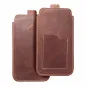 Apple iPhone 6 6S Plus Universaletui, Gürtelholster ROYAL - Leather universal flap pocket Braun 