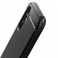 Samsung Galaxy A14 5G Hülle Spigen Armor Kohlenstoff-Faser, Elegant  Schwarz