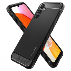 Samsung Galaxy A14 5G Hülle Spigen Armor Kohlenstoff-Faser, Elegant  Schwarz