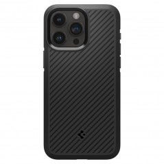 Apple iPhone 15 Pro Max Hülle Spigen Armor Elegant  Schwarz