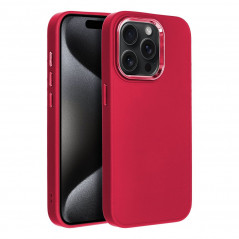 Apple iPhone 15 Pro Hülle FRAME Elegant  Magenta 