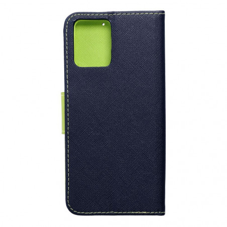 Motorola Moto G14 Book Handytaschen Fancy Book Marine / Limette 