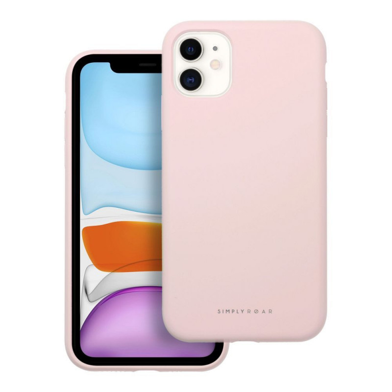 Apple iPhone 11 Hülle Roar Cloud-Skin Hell-Pink 