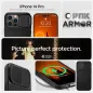 Apple iPhone 14 Pro Hülle Spigen Optik Armor Schwarz 