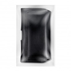 Apple iPhone 12 mini Universaletui, Horizontale holster, Gürtelholster ROYAL Crazy Horse Schwarz 