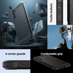 Samsung Galaxy A34 Hülle Spigen Tough Armor Schwarz 