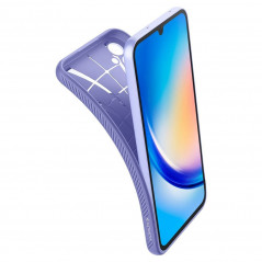 Samsung Galaxy A34 Hülle Spigen  Liquid Air Unglaubliches Violett 