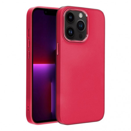 Apple iPhone 13 Pro Hülle FRAME Elegant  Magenta 