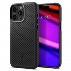 Apple iPhone 15 Pro Hülle Spigen Armor Elegant  Schwarz