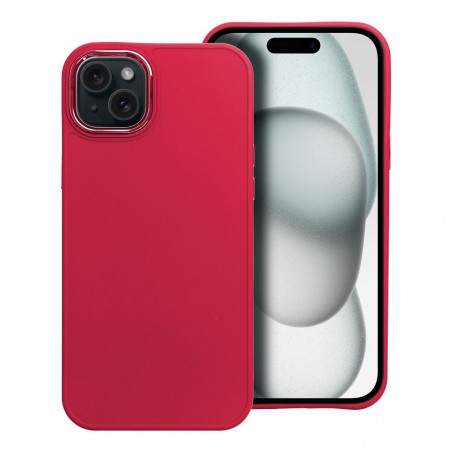 Apple iPhone 15 Plus Hülle FRAME Elegant  Magenta 