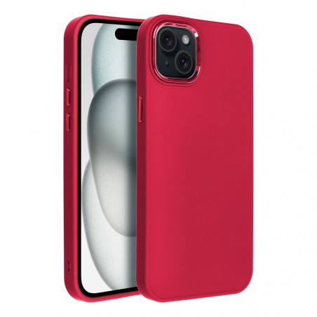 Apple iPhone 15 Plus Hülle FRAME Elegant  Magenta