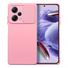 XIAOMI Redmi Note 12 Pro Plus 5G Hülle Slide Hell-Pink