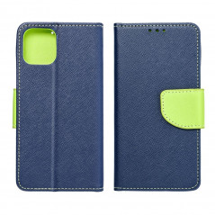 Samsung Galaxy S23 FE Book Handytaschen Fancy Book Marine / Limette 