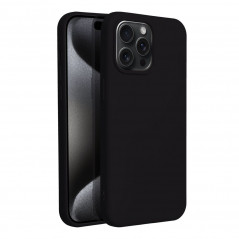 Apple iPhone 15 Pro Max Hülle Silicone Elegant  Schwarz 