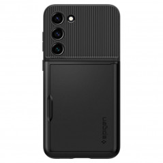 Samsung Galaxy S23 Plus 5G Hülle Spigen Slim Armor CS Schwarz 