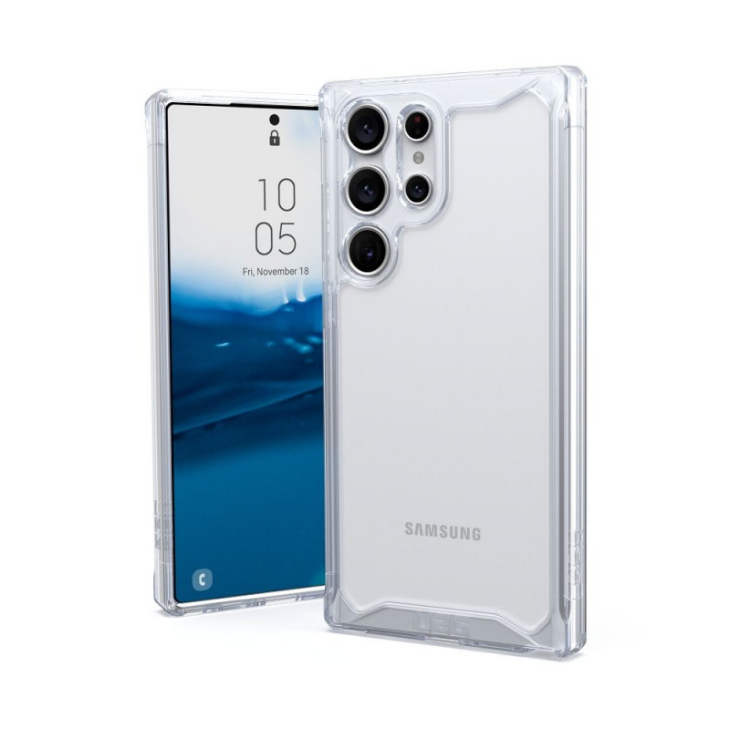 Samsung Galaxy S23 Ultra 5G Hülle Urban Armor Gear Plyo Premium-Gehäuse  MagSAFE  Eis 