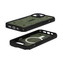 Apple iPhone 13 Hülle Urban Armor Gear Pathfinder Premium-Gehäuse  MagSAFE  Oliv