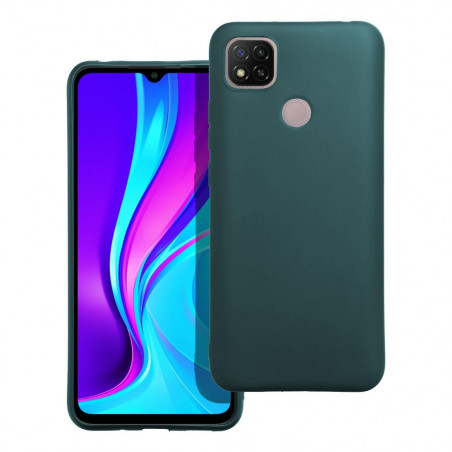 XIAOMI Redmi 9A Hülle MATT Dunkelgrün 