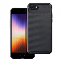 Apple iPhone 7 Hülle Carbon premium Elegant  Schwarz 