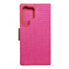 Samsung Galaxy S23 Ultra 5G Book Handytaschen CANVAS Book Rosa 