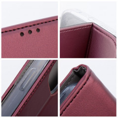 Oppo A77 Book Handytaschen Smart Magneto book Burgund 