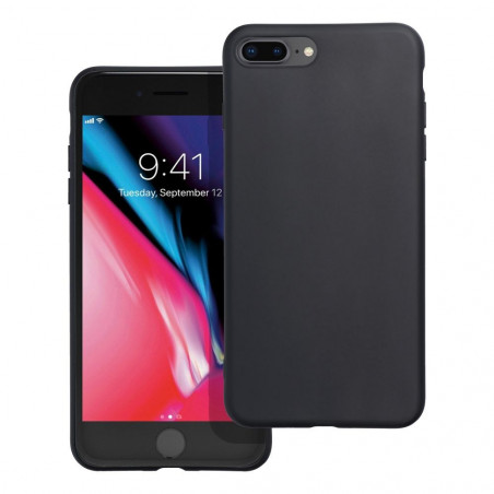 Apple iPhone 8 Plus Hülle MATT Schwarz 