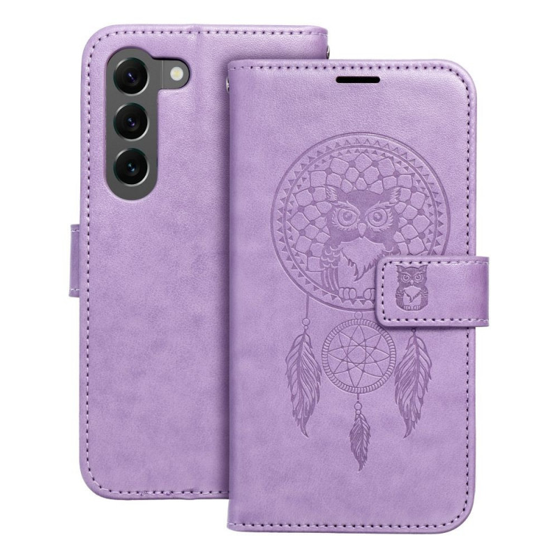 Samsung Galaxy S23 Plus 5G Book Handytaschen MEZZO Book Traumfänger  Lila (Purple) 