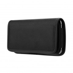 Apple iPhone 11 Universaletui, Horizontale holster Horizontal Belt Holster OXFORD Schwarz 