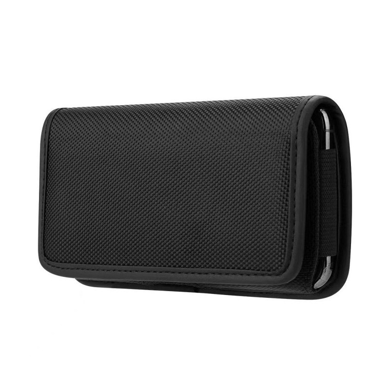 Apple iPhone 11 Universaletui, Horizontale holster Horizontal Belt Holster OXFORD Schwarz 