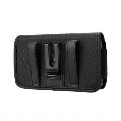 Apple iPhone 11 Universaletui, Horizontale holster Horizontal Belt Holster OXFORD Schwarz 