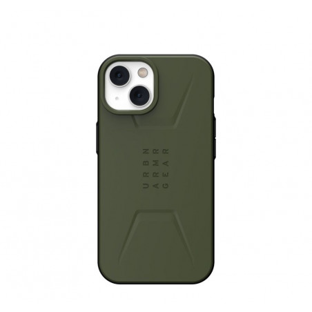 Apple iPhone 14 Plus Hülle Urban Armor Gear Civilian Premium-Gehäuse  MagSAFE  Oliv 