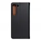 Samsung Galaxy S23 5G Book Handytaschen Leather case SMART PRO Elegant  Schwarz 