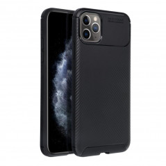 Apple iPhone XS Max Hülle Carbon premium Elegant  Schwarz 