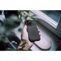 Apple iPhone XS Max Hülle Carbon premium Elegant  Schwarz 