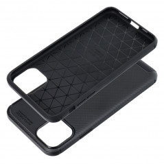 Apple iPhone 11 Pro Max Hülle Carbon premium Elegant  Schwarz 