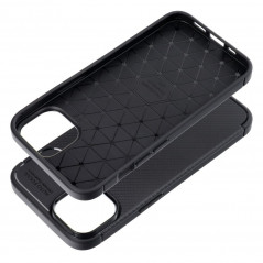 Apple iPhone 13 Hülle Carbon premium Elegant  Schwarz 