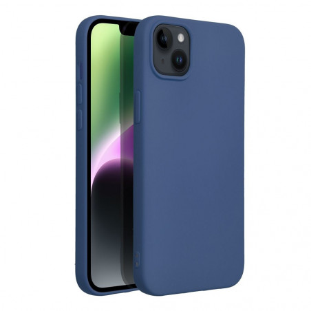 Apple iPhone 14 Plus Hülle Silicone Elegant  Blau