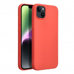 Apple iPhone 14 Plus Hülle Silicone Elegant  Pfirsich