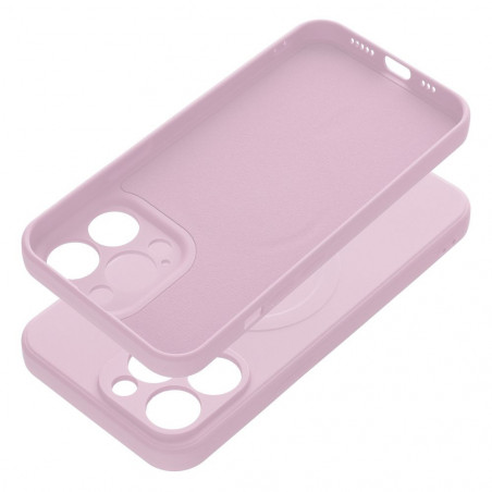 Apple iPhone 13 Pro Hülle Silicone Mag Cover MagSAFE  Rosa 