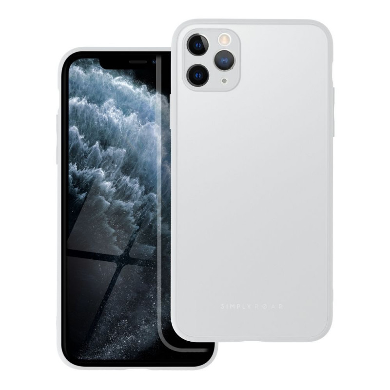 Apple iPhone XS Max Hülle Roar Matte Glass Stilvoll  Stahl 