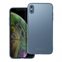 Apple iPhone X Hülle Roar Matte Glass Stilvoll  Blau 